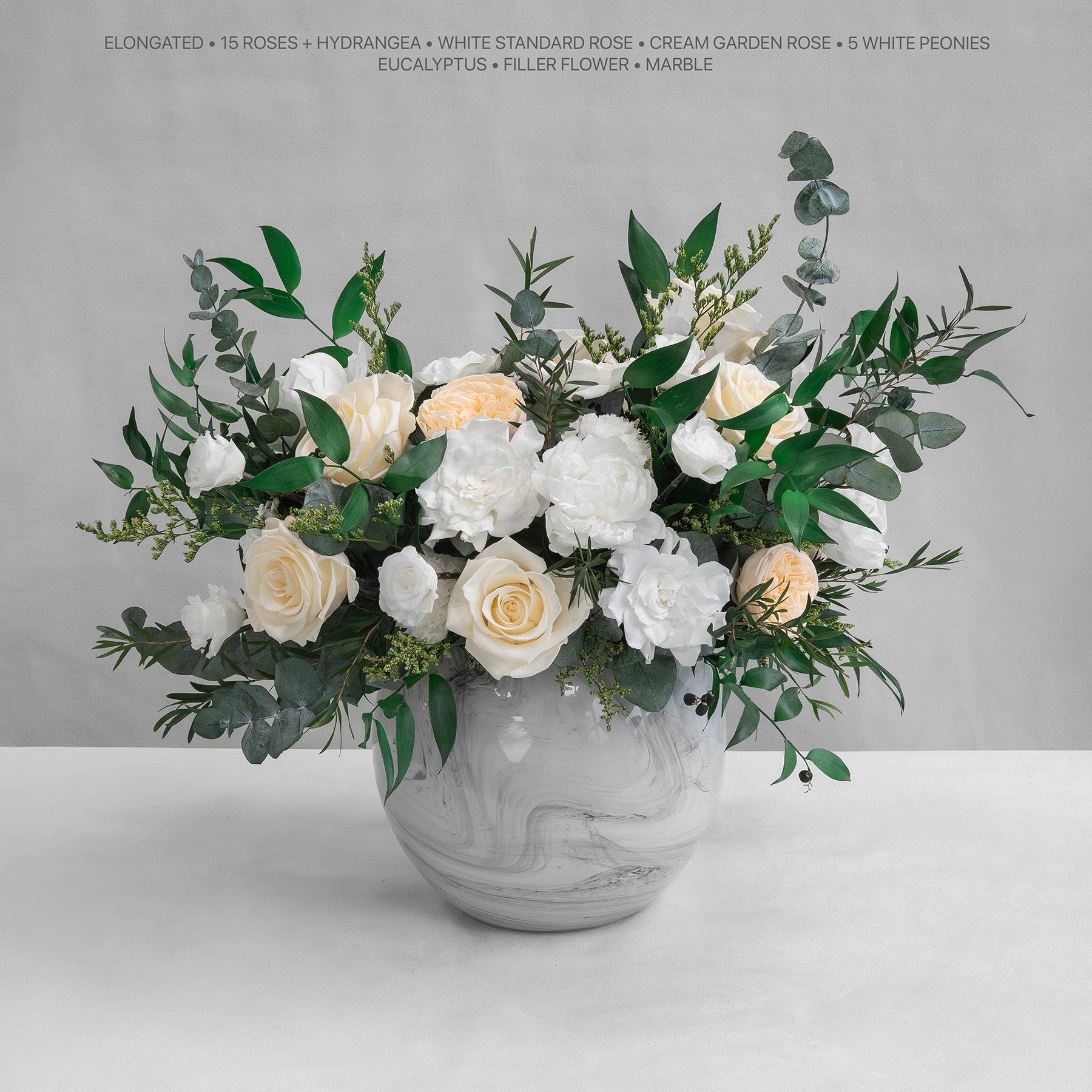 Build your Blooms, preserved flower arrangement for yachts